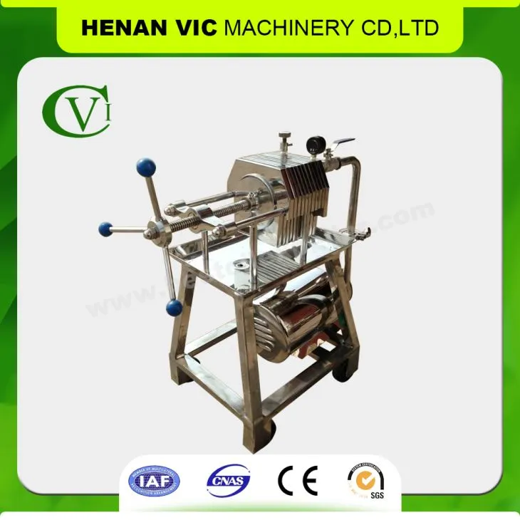 الفولاذ المقاوم للصدأ 304 تصفية كفاءة الصحافة مع نوعية جيدة