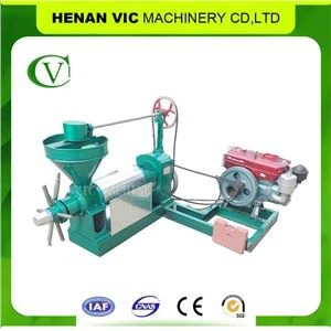 Diesel Engine Driven Screw Oil Press Machine